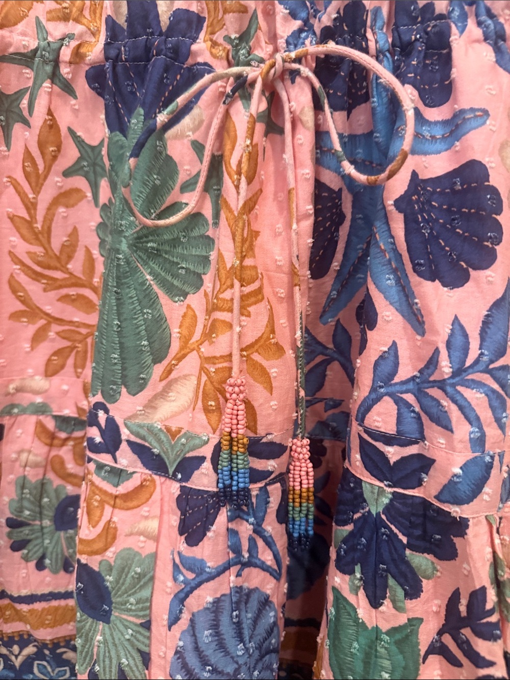 Farm Rio Pink Seashell Dress - Picture 4 of 5